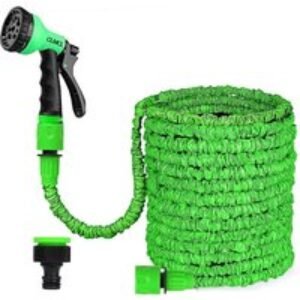 Expandable Garden Hose - Lightweight & Durable with 7 Spray Patterns | Wowcher