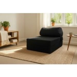 Jumbo Cord Fabric Z Pillow Chair Bed Sofa - Versatile 1-Seater
