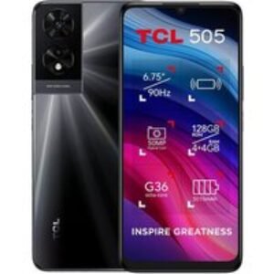 SIM Free TCL 505 Smartphone - 128GB Space Grey