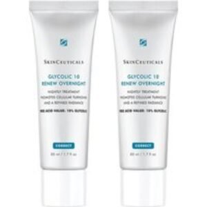 SkinCeuticals Glycolic 10 Renew Overnight (2 x 50ml) Duo
