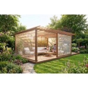 Heavy Duty PVC Canopy Tarp for Garden Storage Solutions | Wowcher