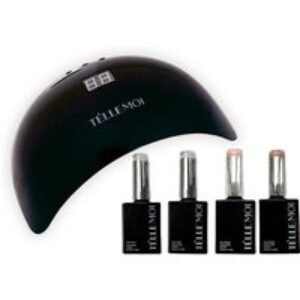 Telle Moi Luxe Vegan Gel Nails Kit - Professional Long-Lasting Manicure | Wowcher