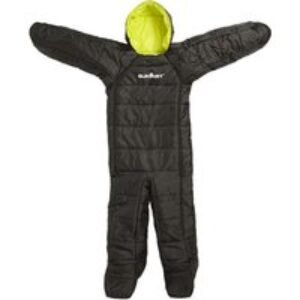 Wearable Large Insulated Sleeping Bag - Black