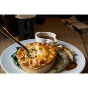 2-Course Meal with a Glass of House Wine for 2 at The Castle Inn