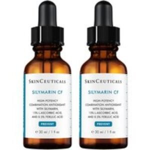 SkinCeuticals Silymarin CF Vitamin C Antioxidant Serum (2 x 30ml) Duo