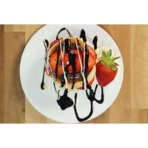 Waffles or Pancakes with Hot Drink for Two at Five Fox Lane | Wowcher