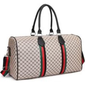 Designer- PVC Travel Holdall - Spacious Cabin Bag for Women | Wowcher