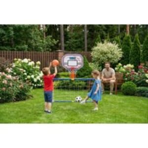 2-in-1 Football & Basketball Sports Toy Set for Kids | Wowcher