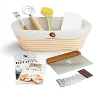 Sourdough Artisan Bread Making Kit - Premium Indonesian Rattan Banneton