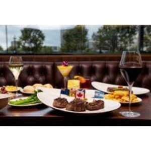 2 Course Steak Dining with Fries & Glass of Prosecco For 2 at TDQ Steaks