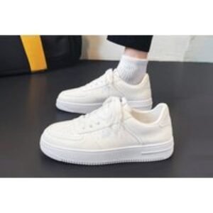 Nike- Men's Air Force 1 Casual Trainers - Breathable Lightweight Sneakers (UK6-8.5