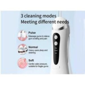 Professional Ultrasonic Water Dental Flosser - Rechargeable Beauty Electrical for Advanced Oral Hygiene | Wowcher