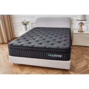 Ezy Sleep Onyx Spring Foam Hybrid Mattress - 24cm or 30cm & 6 Sizes! | Wowcher