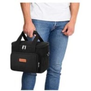 Reusable Insulated Lunch Box Leakproof Cooler Bag | Wowcher