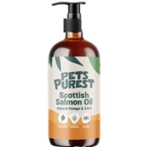 Natural Scottish Salmon Oil Supplement for Dogs - Omega-Rich 4x300ml Bundle | Wowcher