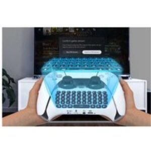Wireless QWERTY Chatpad Keyboard for PS5 Controller - Bluetooth