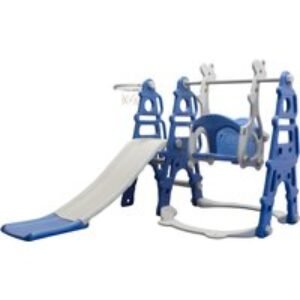 4-in-1 Kids Playset with Slide