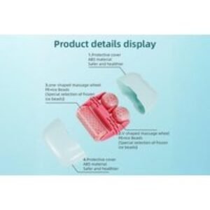 Professional Dual-Action Mini Ice Roller for Skincare & Body - Reusable