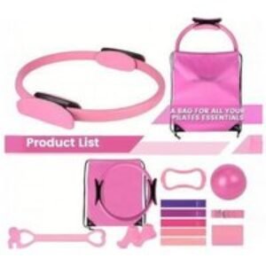 Comprehensive Pilates Ring & Resistance Bands Set - Compact