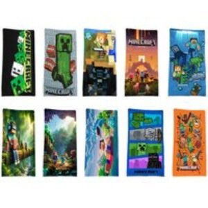 Soft Microfibre Kids' Bath & Beach Towel - Quick-Dry