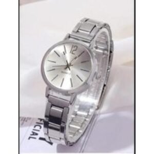 Chic Women's Gold Watch with LOVE Bracelet - Timeless Gift Set | Wowcher