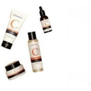 Vitamin C Brightening & Hydrating Skincare Set - 4-Step Facial Routine with Hyaluronic Acid & Botanical Antioxidants - KORMESIC Skincare | Wowcher