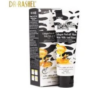 Dr Rashel Collagen Peel Off Mask - Milk & Honey for Firm & Glowing Skin | Wowcher