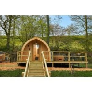 Private Hot Tub Glamping in a Shropshire Mega Pod for up to 4 Guests - 1 or 2 Night Options Available HALF TERM AVAILABILITY! | Wowcher