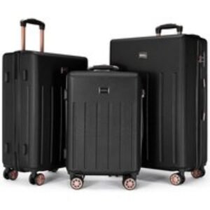 Vivo 3-Piece Hard Shell ABS Luggage Set - TSA Lock