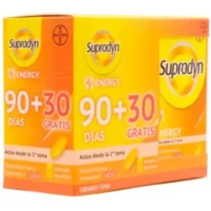 Supradyn Energy 90 Tablets + Gift of 30 Tablets