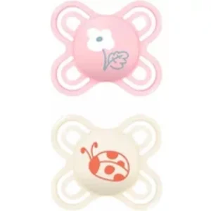 Mam Baby Dummy Perfect Star 0-2 Pink 2U