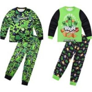 Official Minecraft Pyjama Set for Kids - 5 Sizes