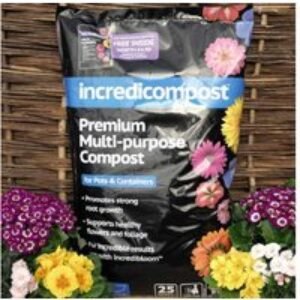 Premium Vegan Compost & Plant Feed - 2 x 25L Bags for Healthy Growth | Wowcher