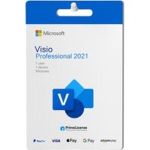 Microsoft Visio Pro 2021 Diagramming Software - Lifetime Licence | Wowcher