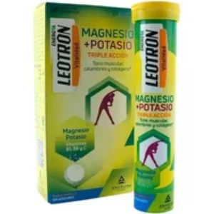 Leotron Vitality Magnesium + Potassium 36 Sphervescent Tablets