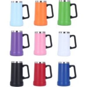 Stanley  24Oz 304 Stainless Steel Insulated Stein with Handle for Beverage | Wowcher