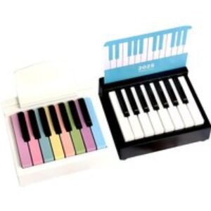 2in1 Billie Eilish  Weekly Calendar & 15-Key Mini Piano | Wowcher