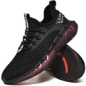 Men's Breathable Mesh Running Trainers - Lightweight Casual Sport Sneakers (4 Colours