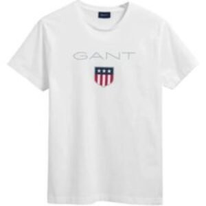 PRICE DROP! Mens Gant Original Shield Crew Neck Pullover T-Shirt - 4 Sizes! | Wowcher