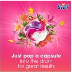 Surf 3-in-1 Tropical Lily Laundry Capsules - Deep Clean