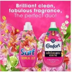 Surf Tropical Lily Laundry Liquid Detergent - Powerful Stain Remover