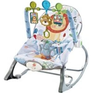 Multifunctional Baby Rocking & Lounge Chair with Music - Adjustable Nursery Recliner