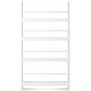 Wall-Mounted Wooden Kids Bookcase Display Storage Rack - Water Resistant