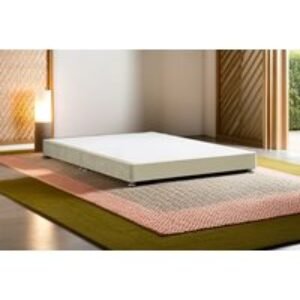 Modern Low Bed Base - Space-Saving