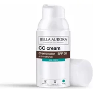 Bella Aurora CC Cream Anti-Blemish Oil Free Spf50 30ml