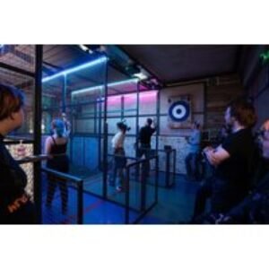 Try Coached or Game-Mode Axe Throwing (For 1-4 People