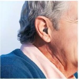 Hearing Aids with LED Power Display Charging Case Rechargeable Hearing Amplifiers for Seniors | Wowcher