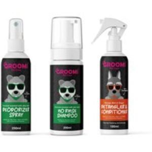 Groomi Pet Care Bundle for Dogs - Shampoo
