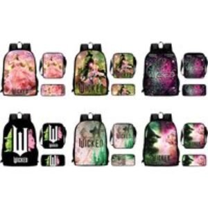 Wicked- 3-Piece Travel Backpack Set - Durable