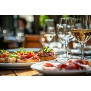 Four Italian Tapas and Wine for Two at Award-Winning Cafe Piano | Wowcher